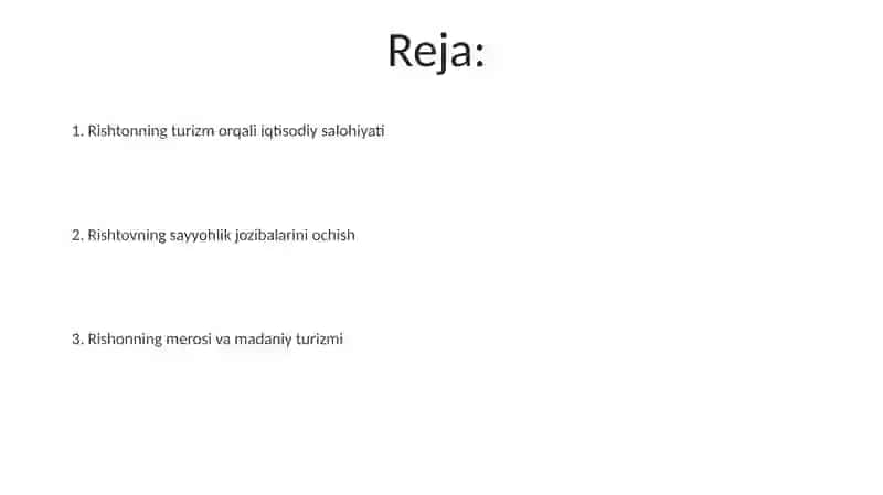 Rishton turizmi 2