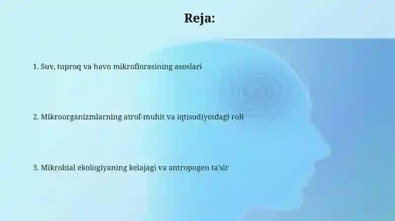 Mikrobial ekologiya: Ta'rif va ahamiyat 2