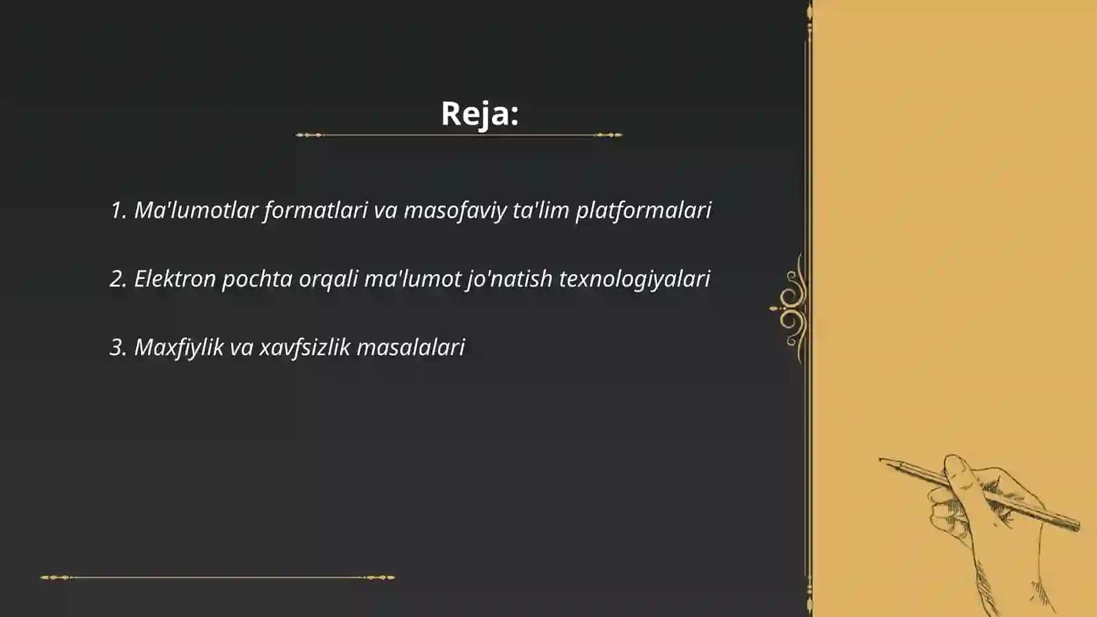 Maʼlumotlarni masofaviy taʼlim tizimga joylashtirish va elektron pochtadan joʻnatish 2