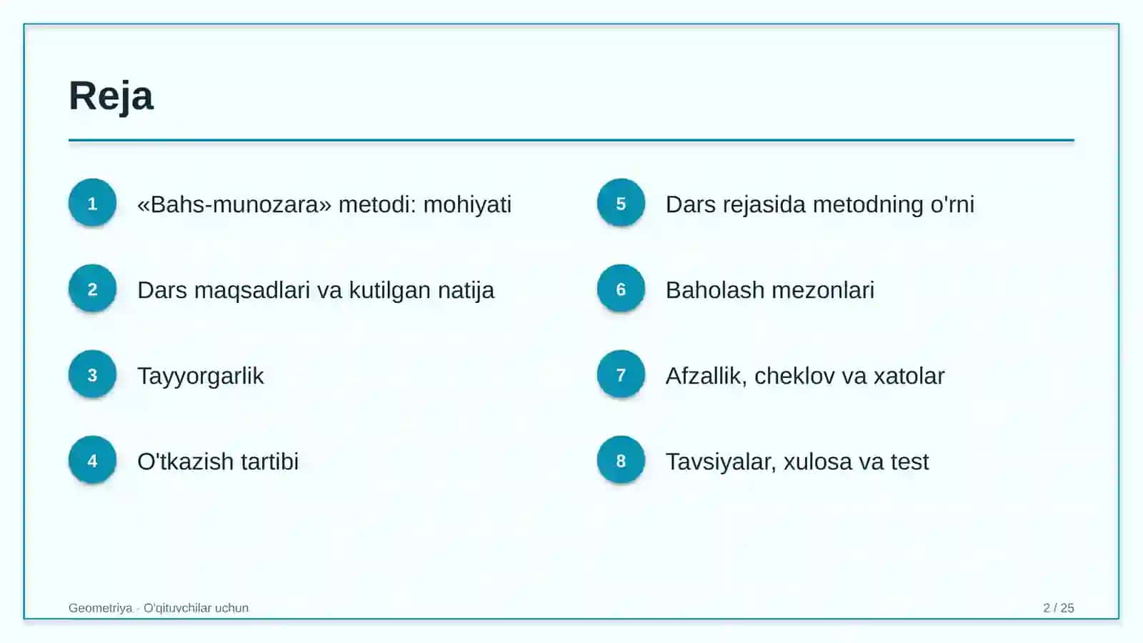 geometriya darslarida bahs munozara metodidan foydalanish 4588 2