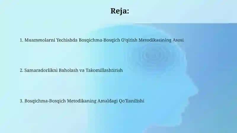 Bosqichma-Bosqich O'qitish Metodikasi 2