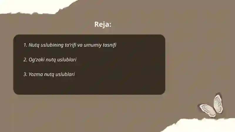 Nutq uslublari 2