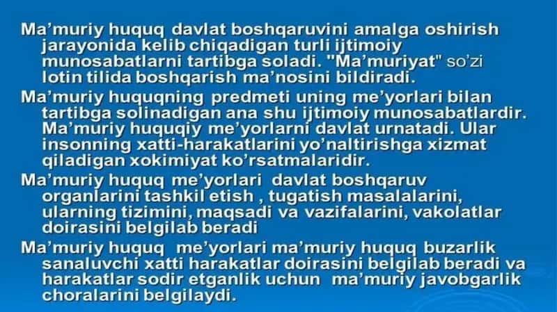 Mamuriy Huquq 2