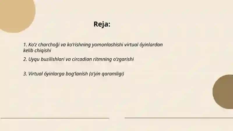 Virtual óyinlarning asoratlari 2
