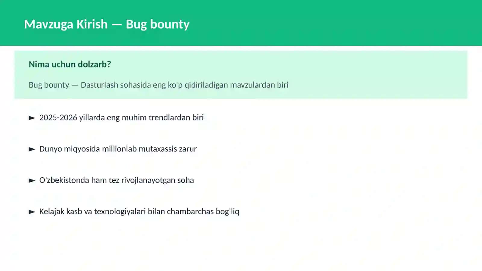 Bug bounty 2