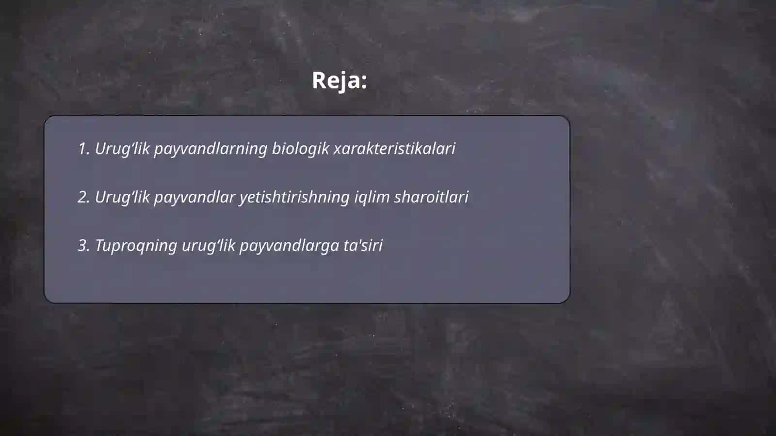 Urugʻlik payvandlar 2