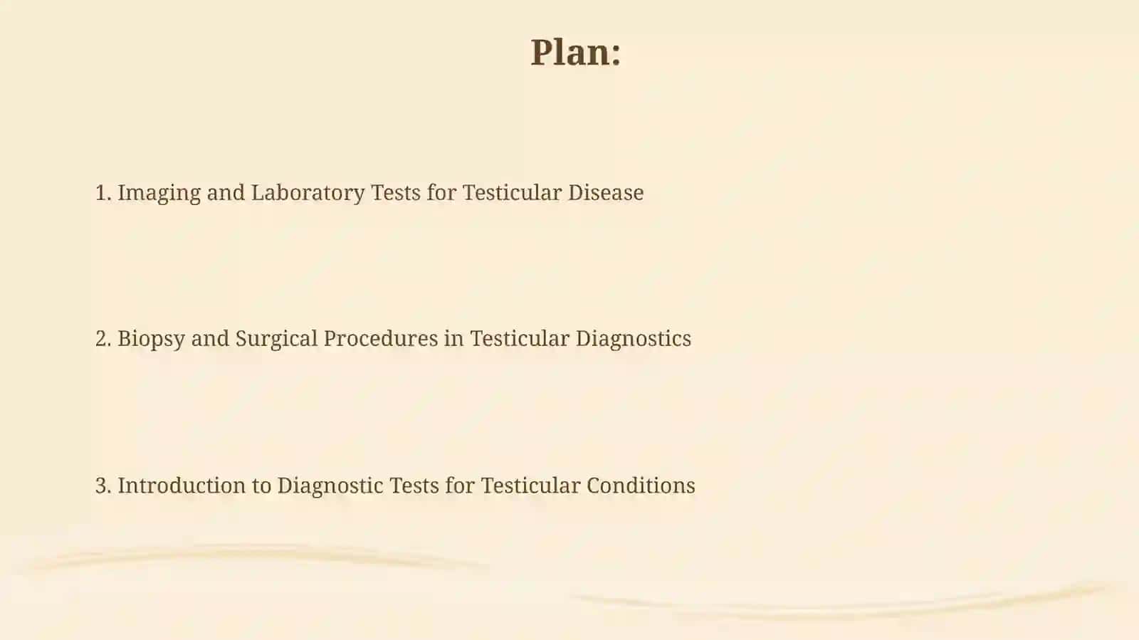 Diaginostic testis 2