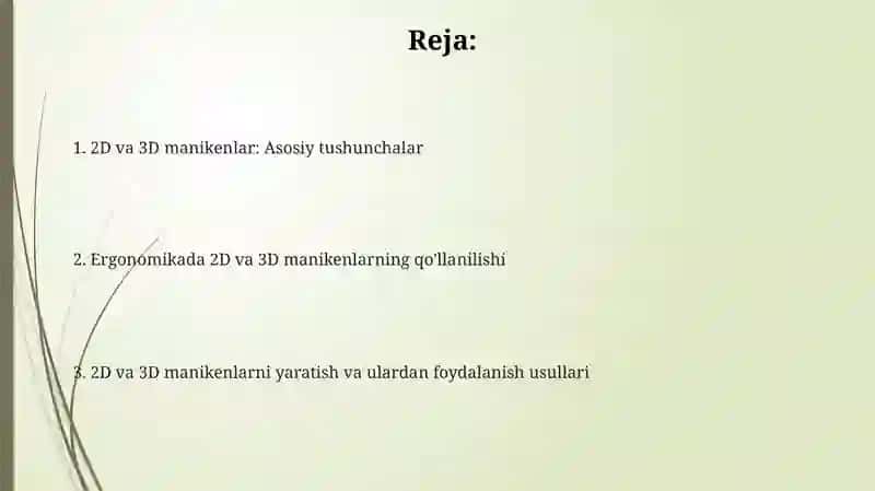 2 va 3 o'lchamlik manikenlar 2