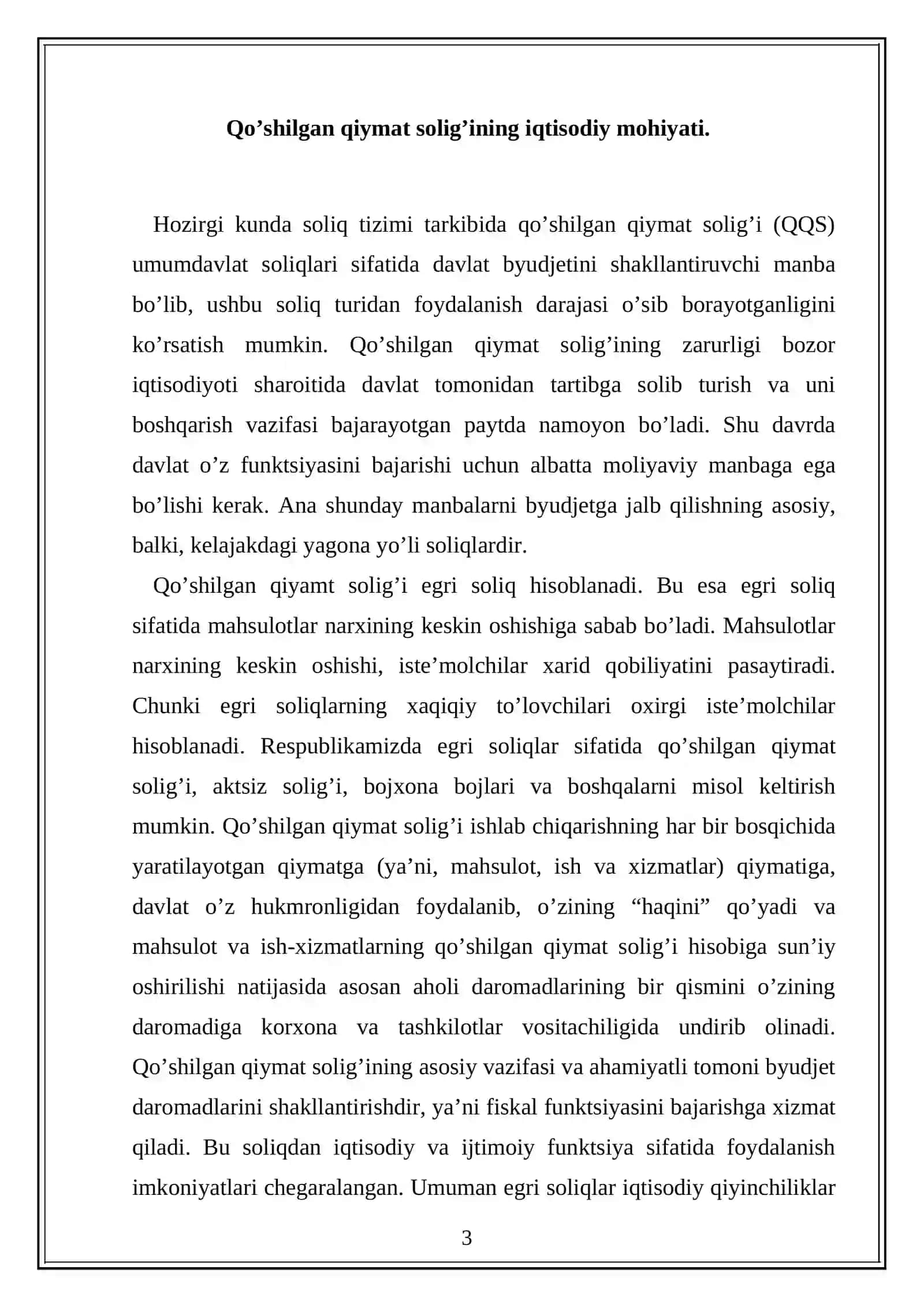 Qo‘silgan qiymat solig‘ini hisoblashda soliq stavkalarini qo‘llash usullar 2