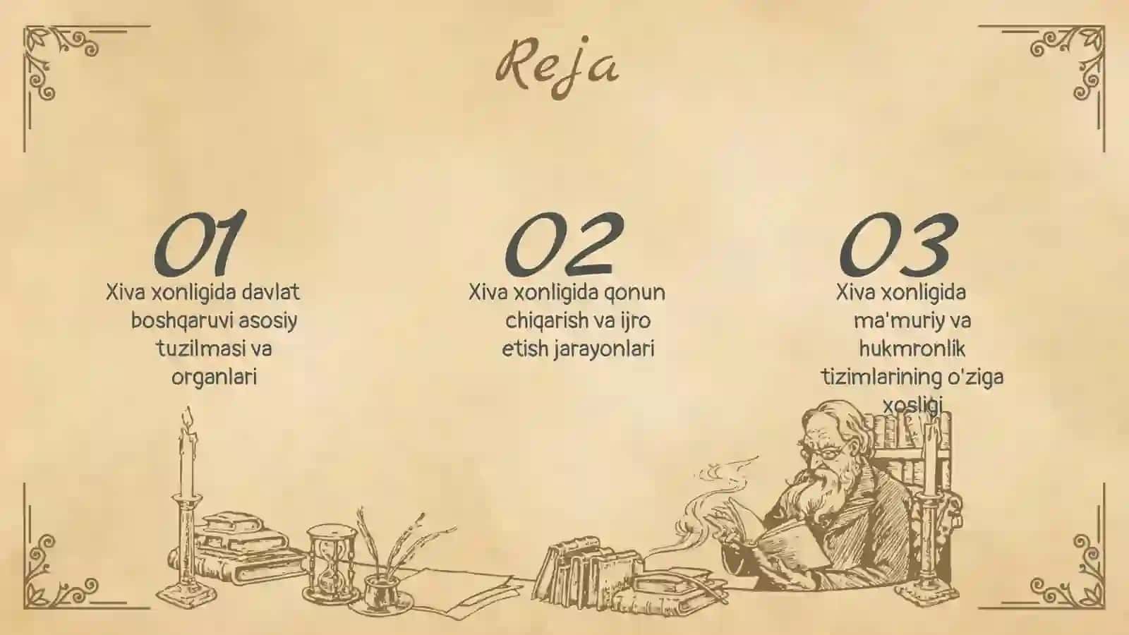 Xiva xonligida davlat boshqaruvi 2