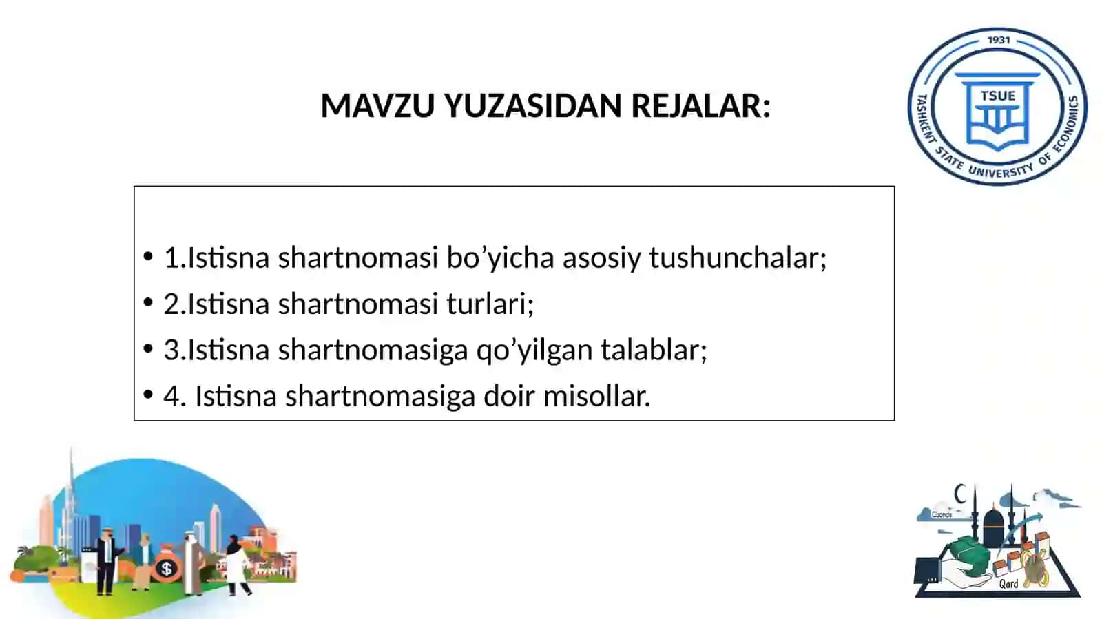 Istisna shartnomasi 2