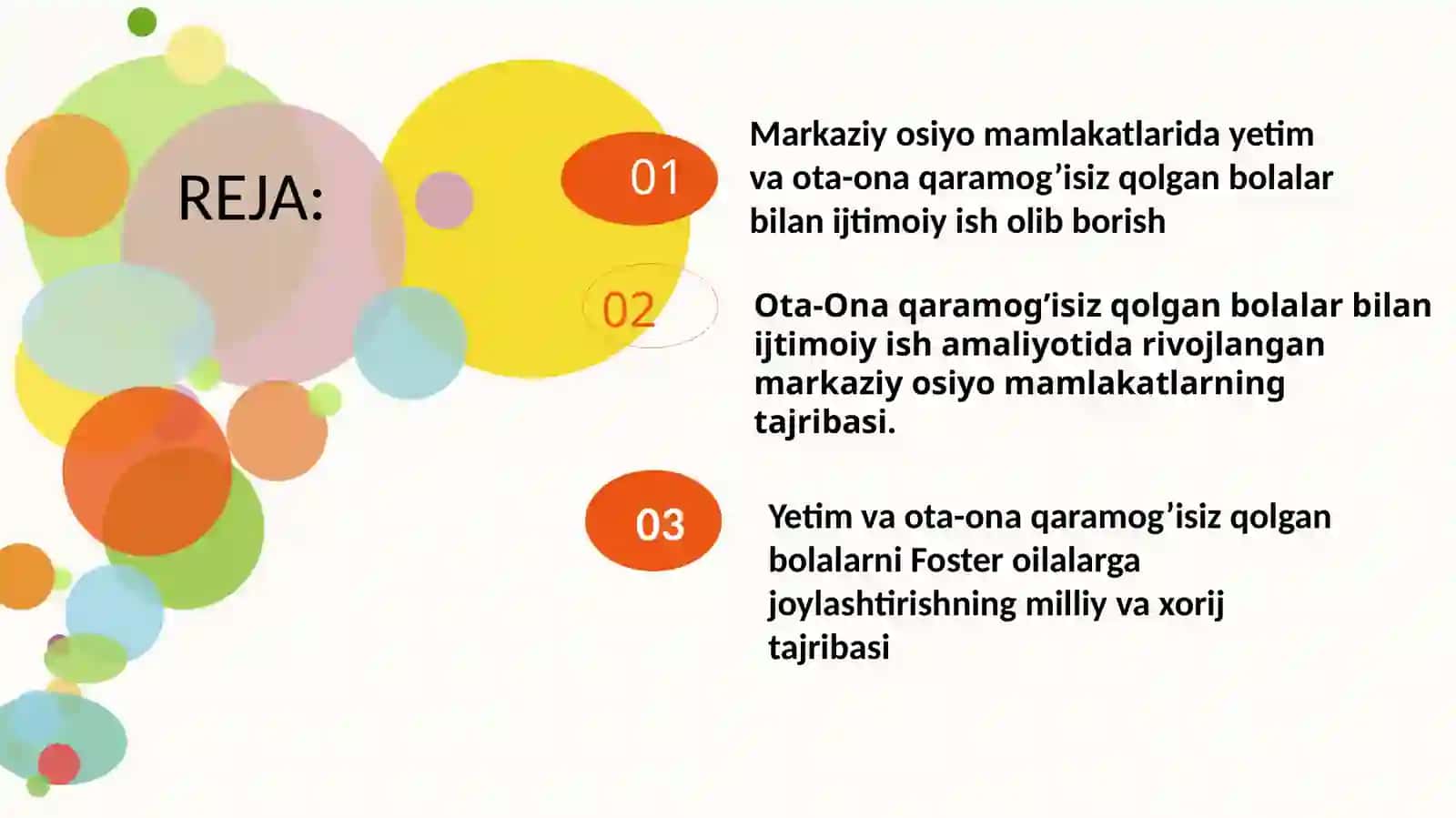 Ota-Ona qaramog’isiz qolgan bolalar bilan ijtimoiy ish 2