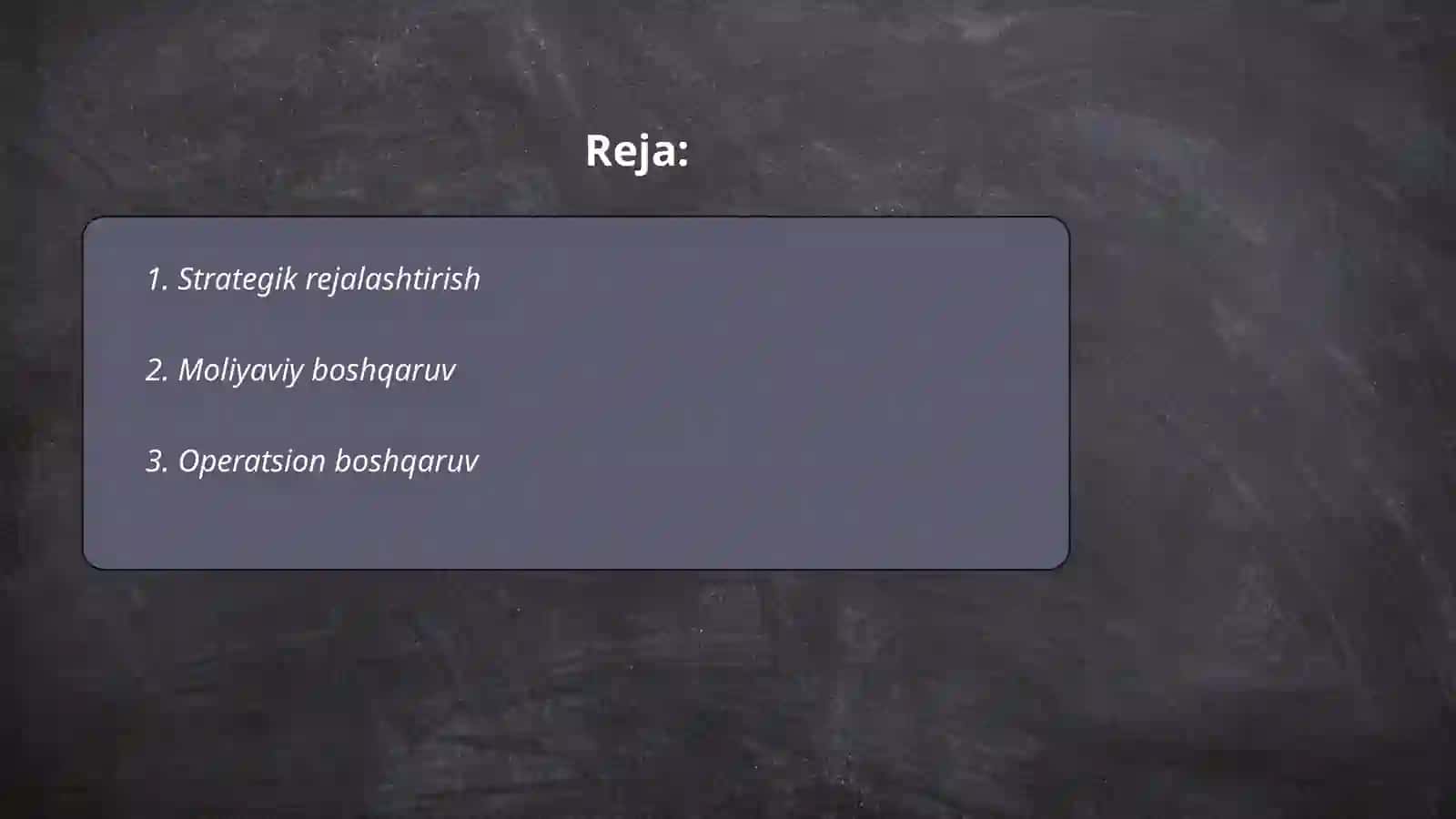 Korxona boshqaruv usullari 2