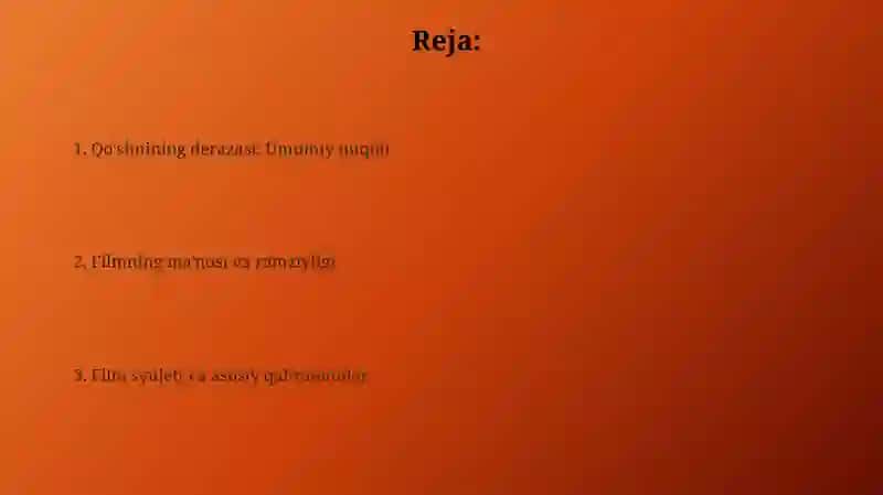 Qo'shnining derazasi: Umumiy nuqtai 2
