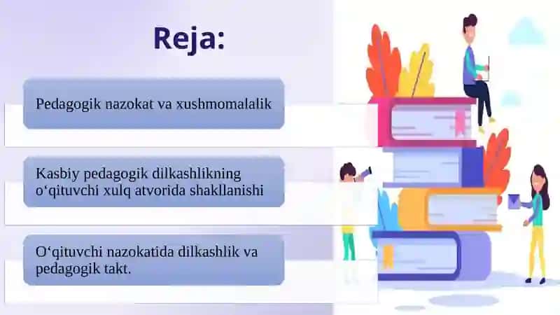 Pedagogik nazokat va xushmomalalik 2