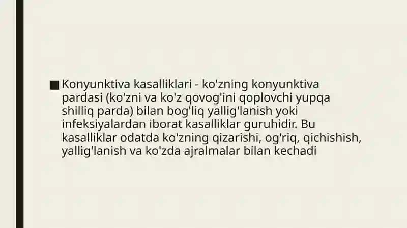 Konyunktiva Kasalliklari 2