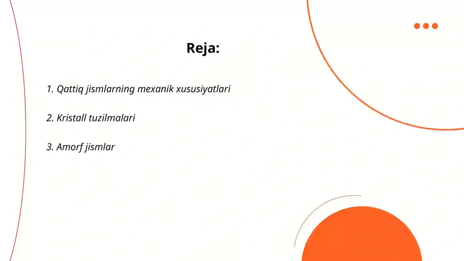 Qattiq jismlar 2