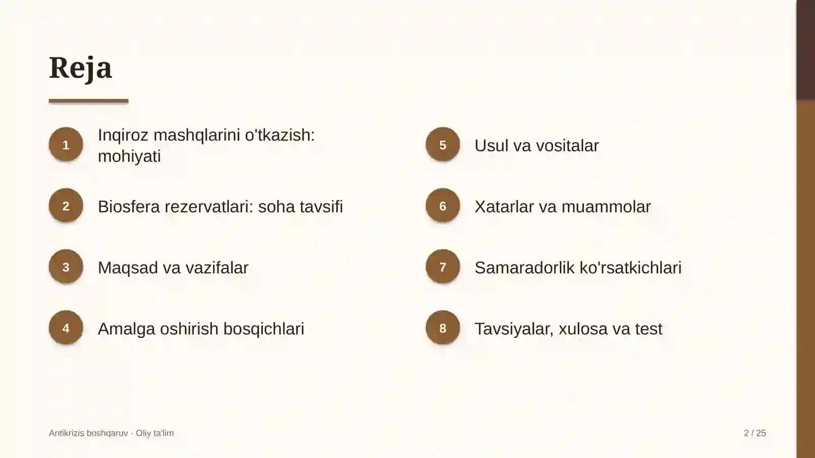 Biosfera rezervatlari: mohiyati, bosqichlari, usullari va ko'rsatkichlari 2