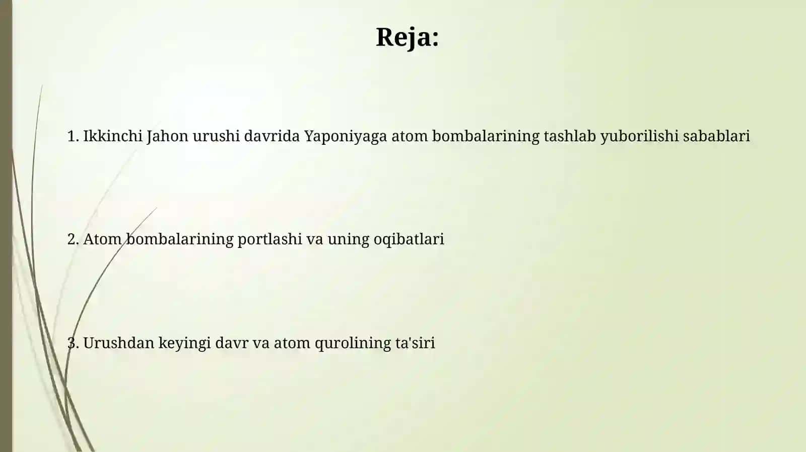 Nagasakidan keyingi voqealar 2