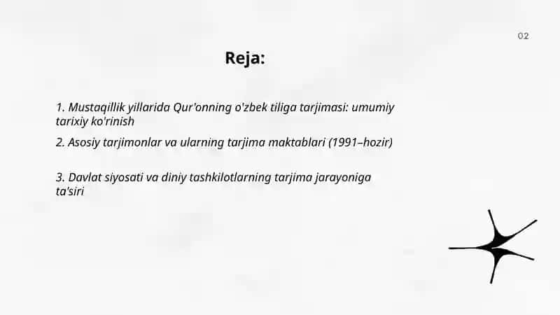 Qur'onning o'zbek tiliga tarjimasi 2