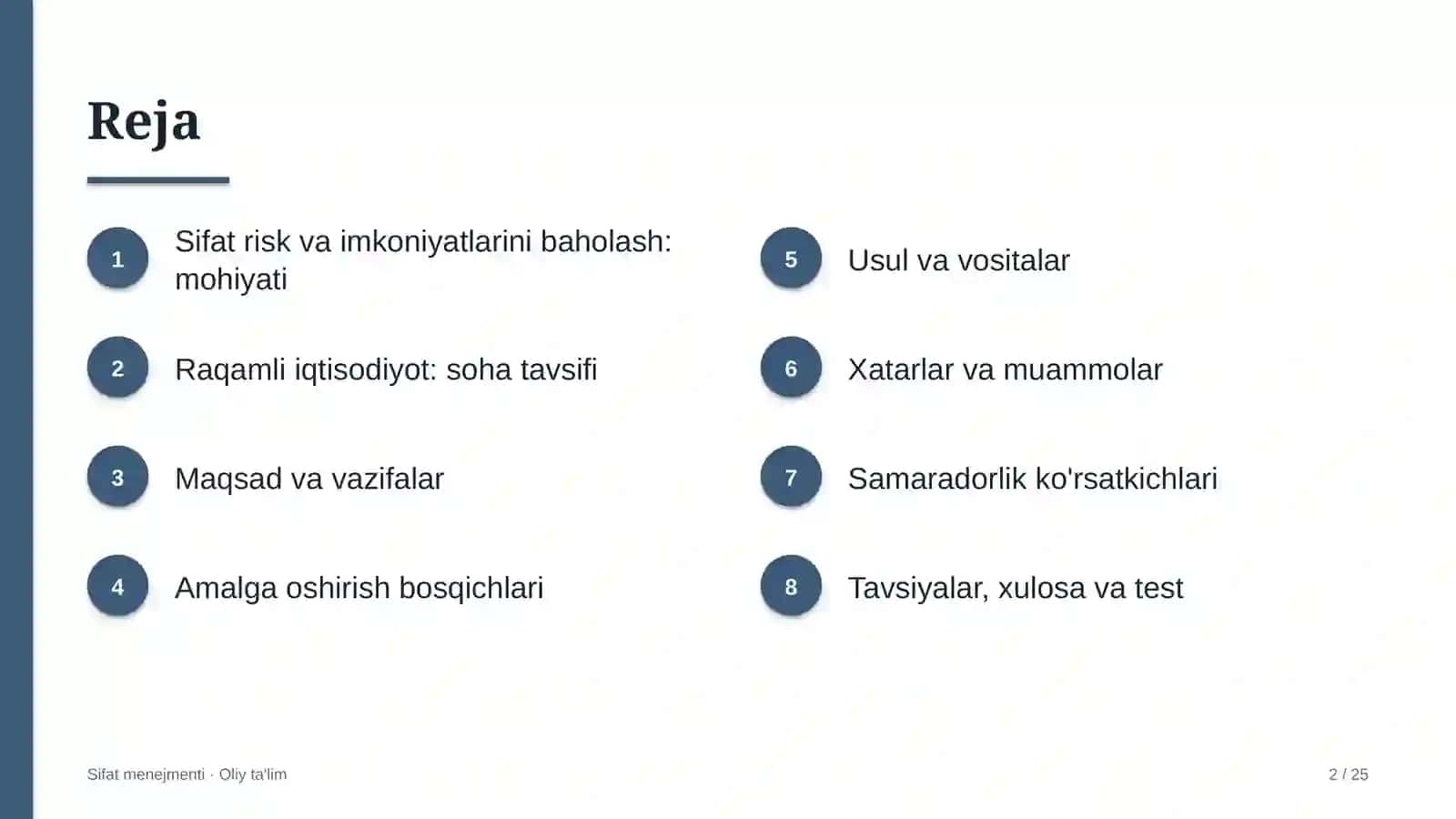 raqamli iqtisodiyotda sifat bilan bog'liq risk va imkoniyatlarni baholash 6283 2