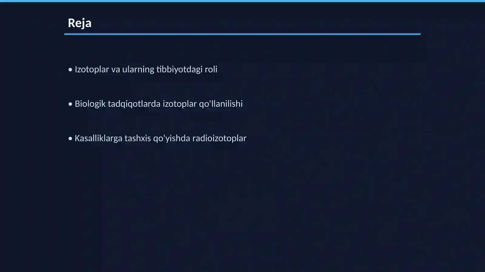 Izotoplar va ularning tibbiyotdagi roli 2