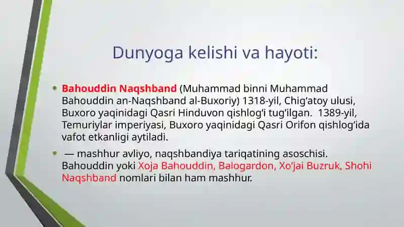 Bahouddin Naqshband 2