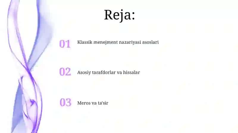 Klassik Yoki MaʼMuriy Maktabi 2