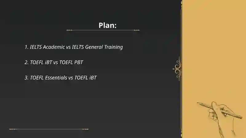 Types of test ( IELTS Cefr TOEFL ) 2
