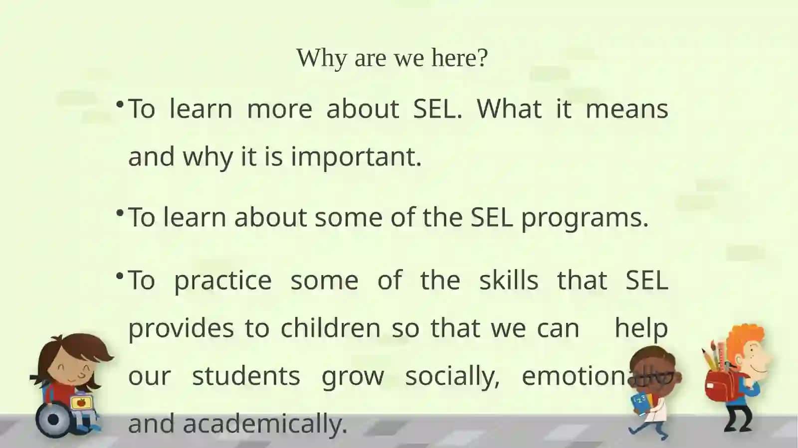 Social Emotional Learning 2