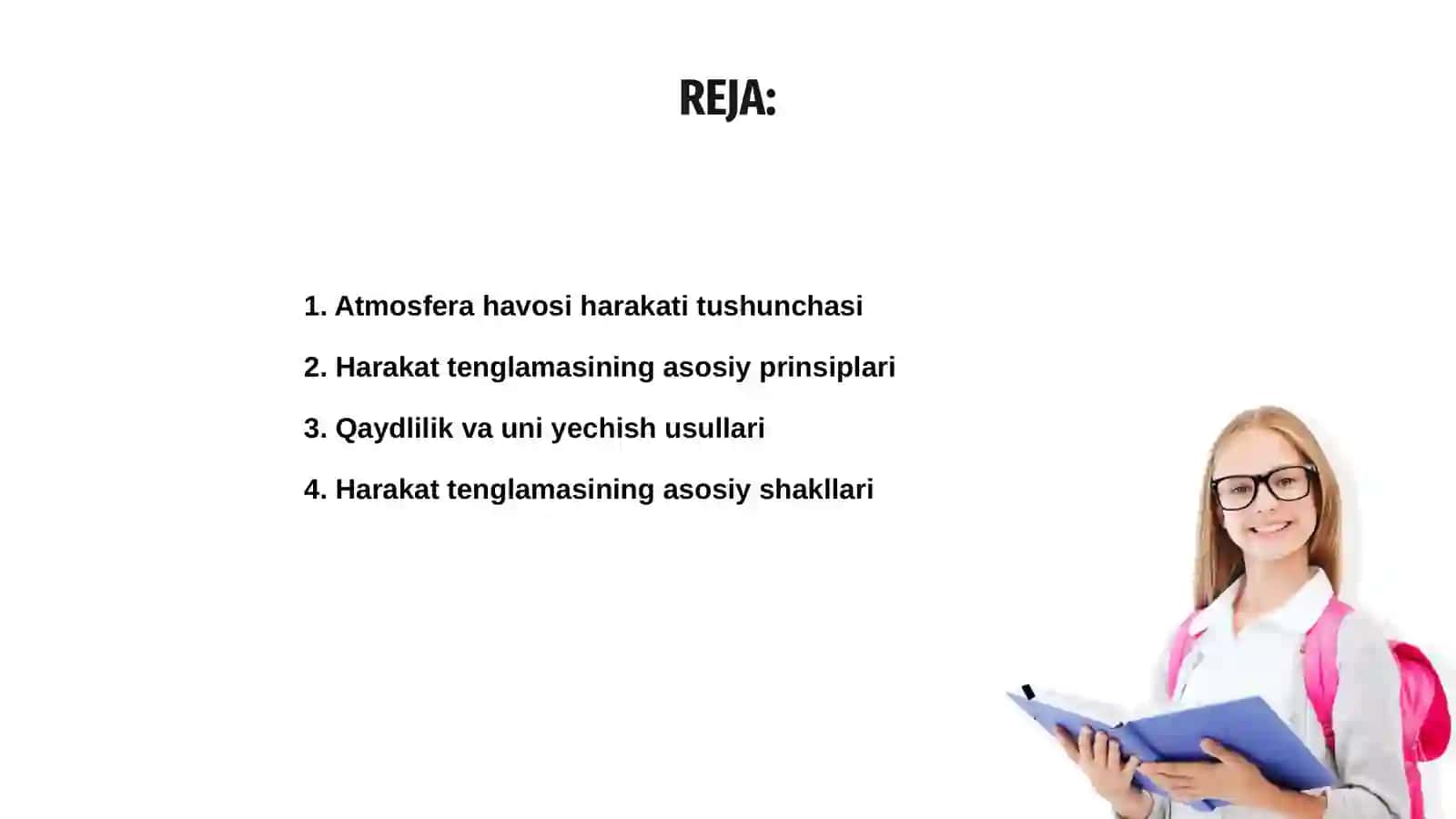 Atmosfera havosi harakati tenglamasi 2