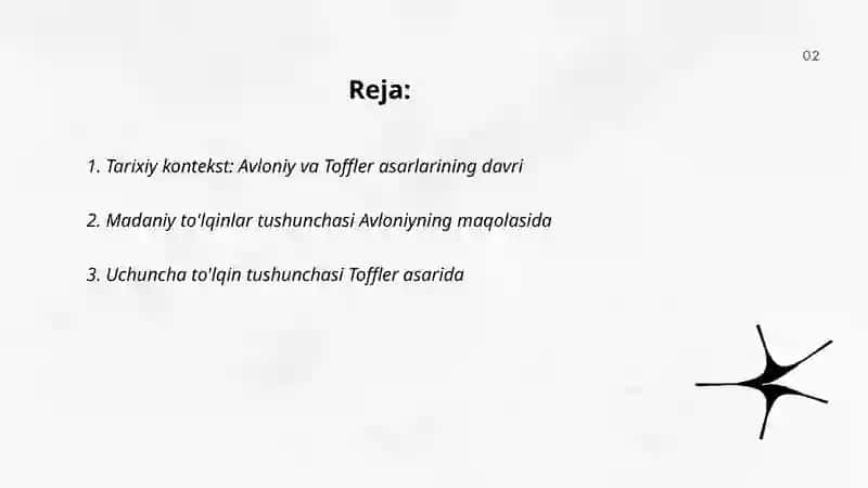 Avloniy va Toffler asarlarining davri 2