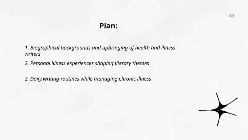 Health and Illness Writers ' lives 2