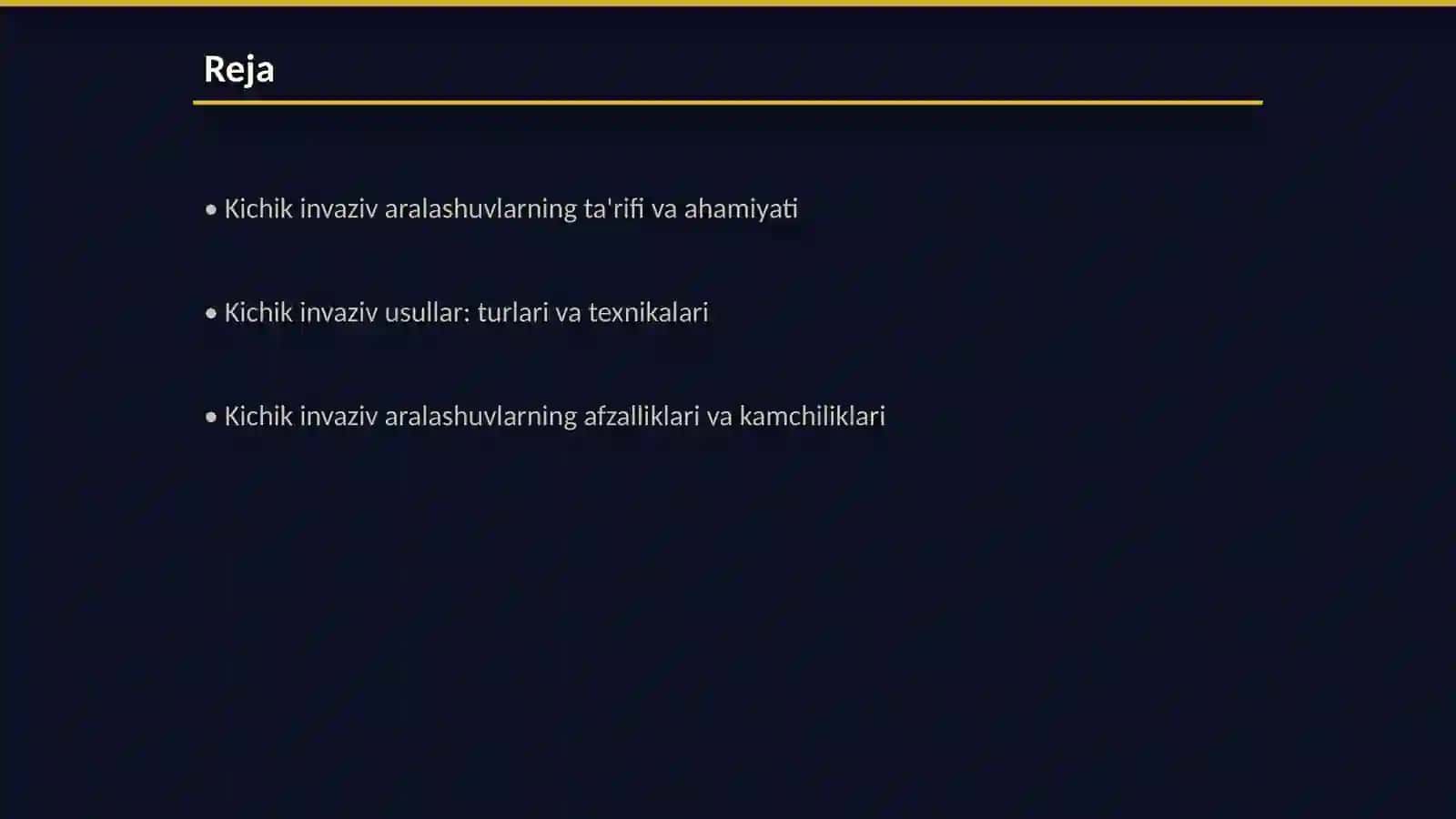 Xirurgiyada kichik invaziv aralashuv 2