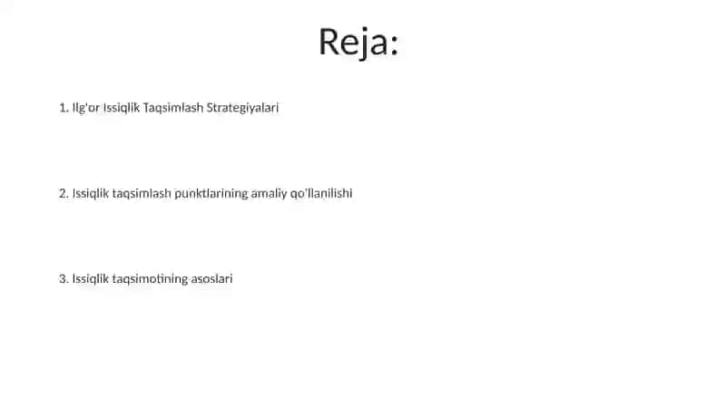 Issiqlik taqsimlash punktlari 2