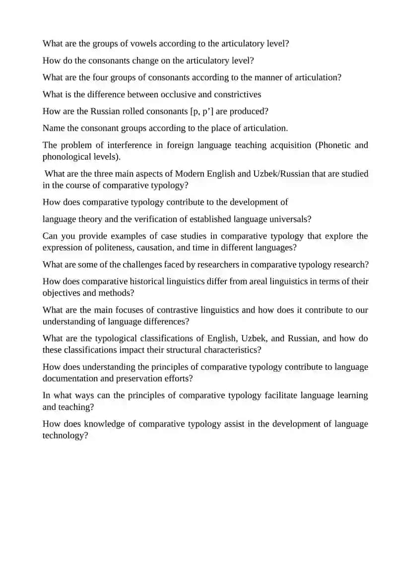 Typology 2