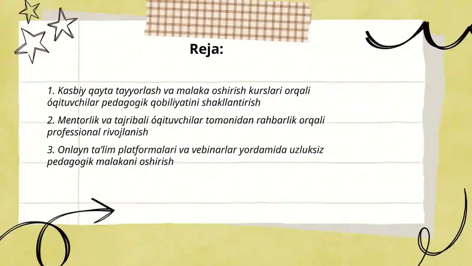 Hozirgi kunda óqituvchilar pedagogik qobiliyatini shakllantirish imkoniyatlari 2