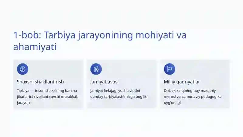 Barkamol avlod tarbiyasi 2