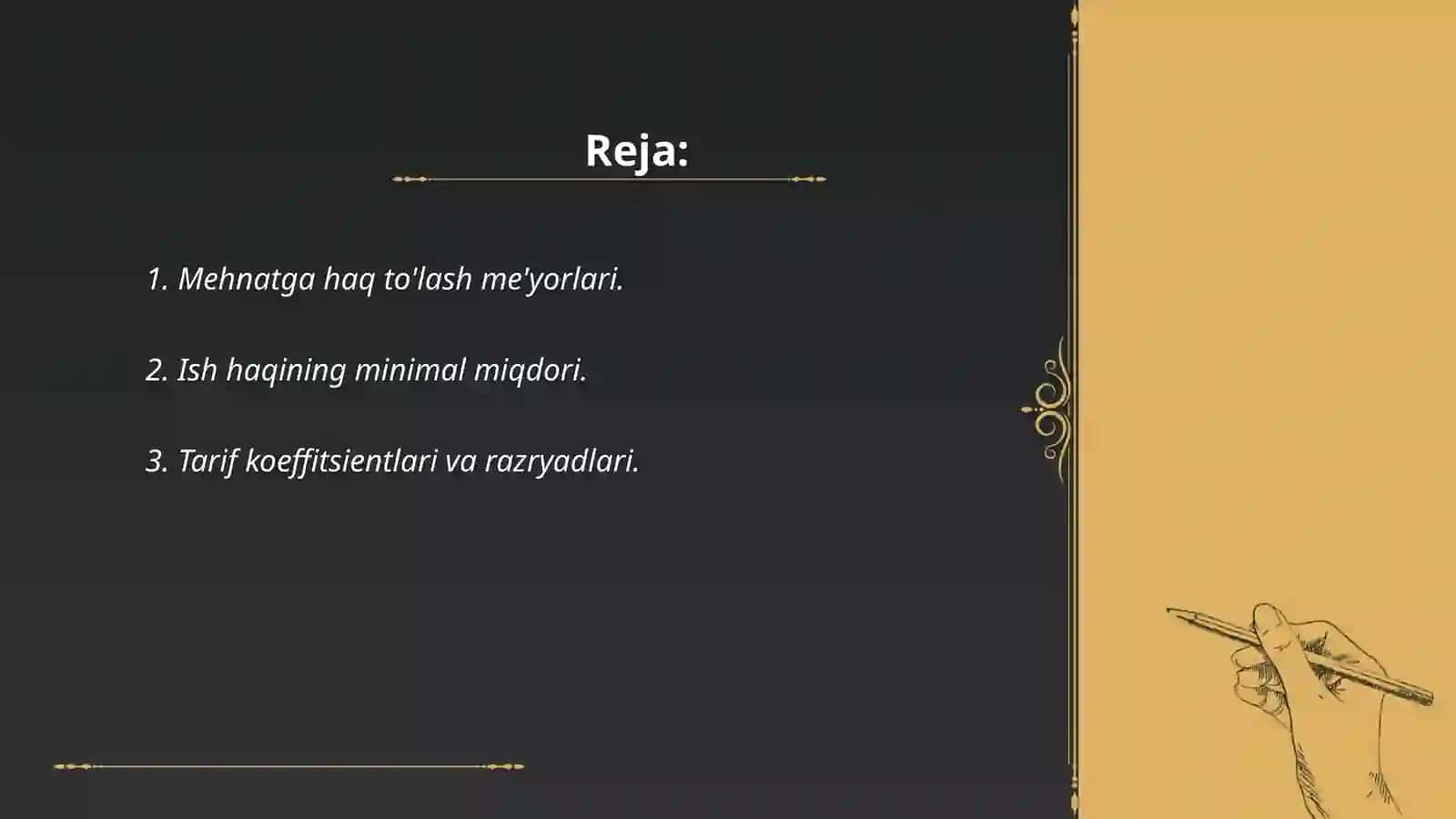Fuqaro yoki yuridik shaxs mehnatga to'lov qilish asoslari 2