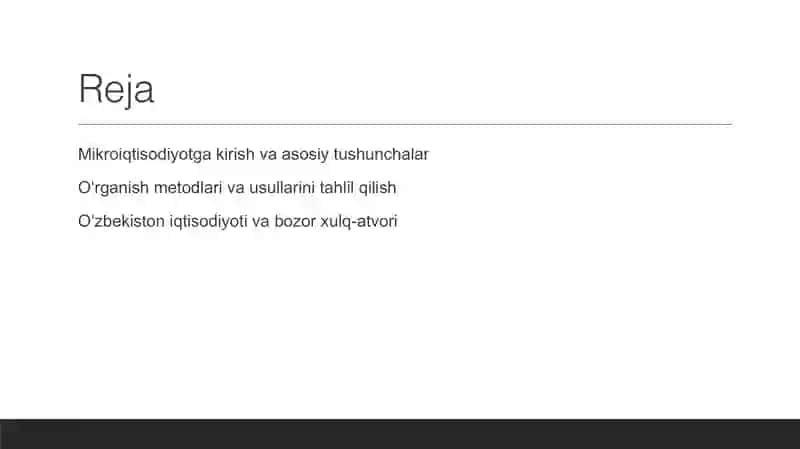 Mikroiqtisodiyot 2