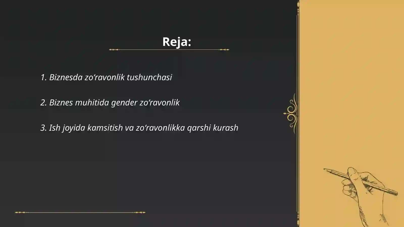 Biz Zoʻravonlikga qarshimiz 2