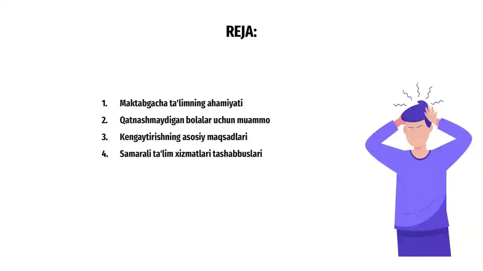Maktabgacha ta'lim tashkilotlariga qatnashmaydigan bolalar uchun ta'lim xizmatlarini kengaytirish 2