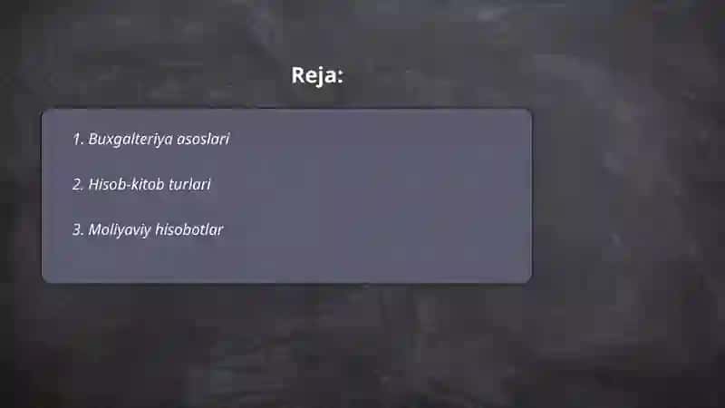 Buxgalteriya kasbi 2