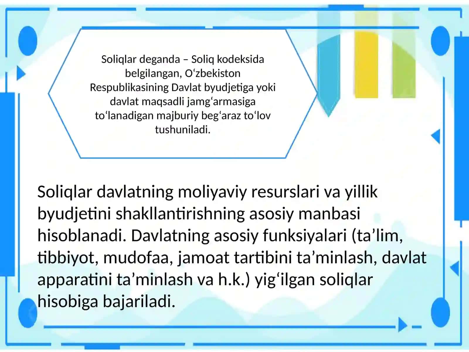 O'zbekiston soliq tizimi 2