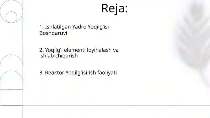 Yoqilgʻi. Elementlari 2