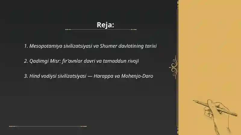 Qadimgi davlatlar tarixi 2