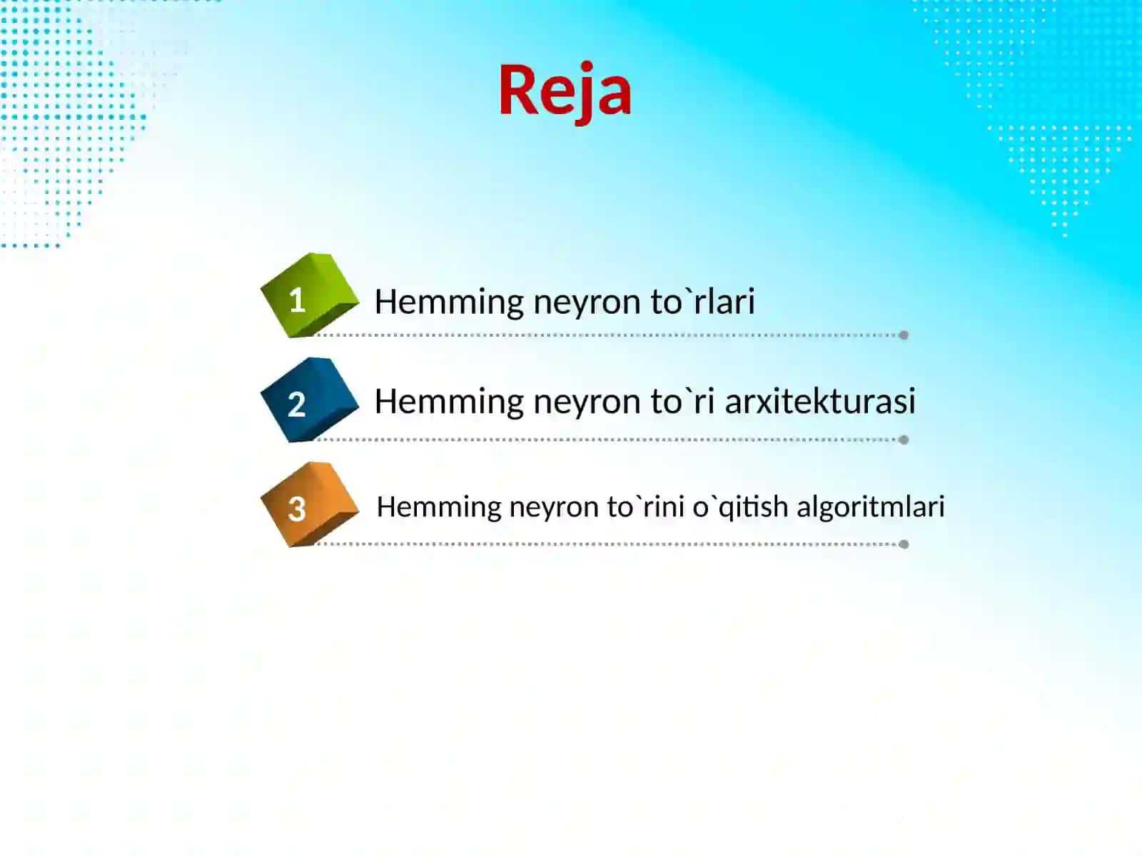 Hemming neyron to`ri 2