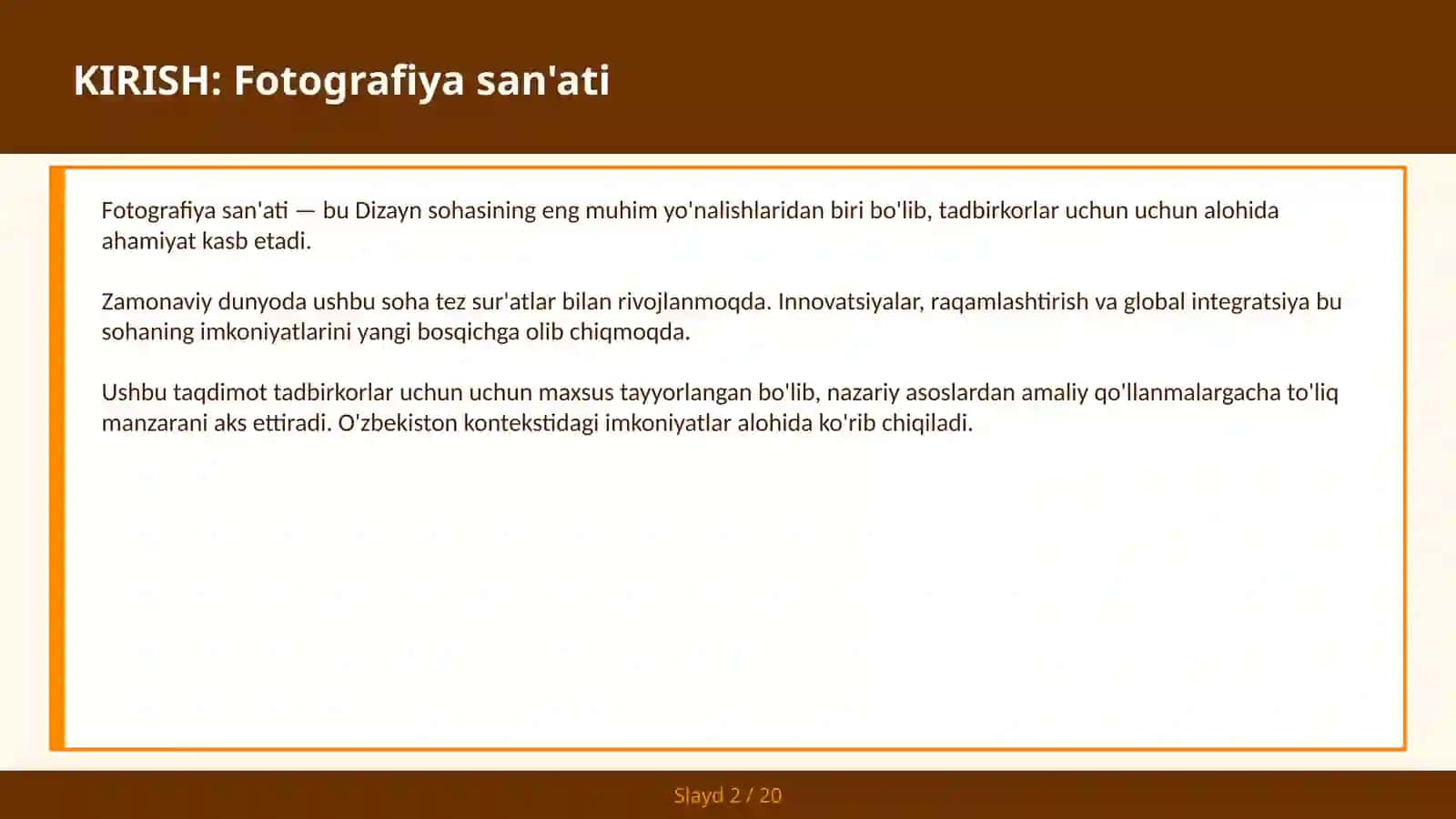 Fotografiya San'ati 2