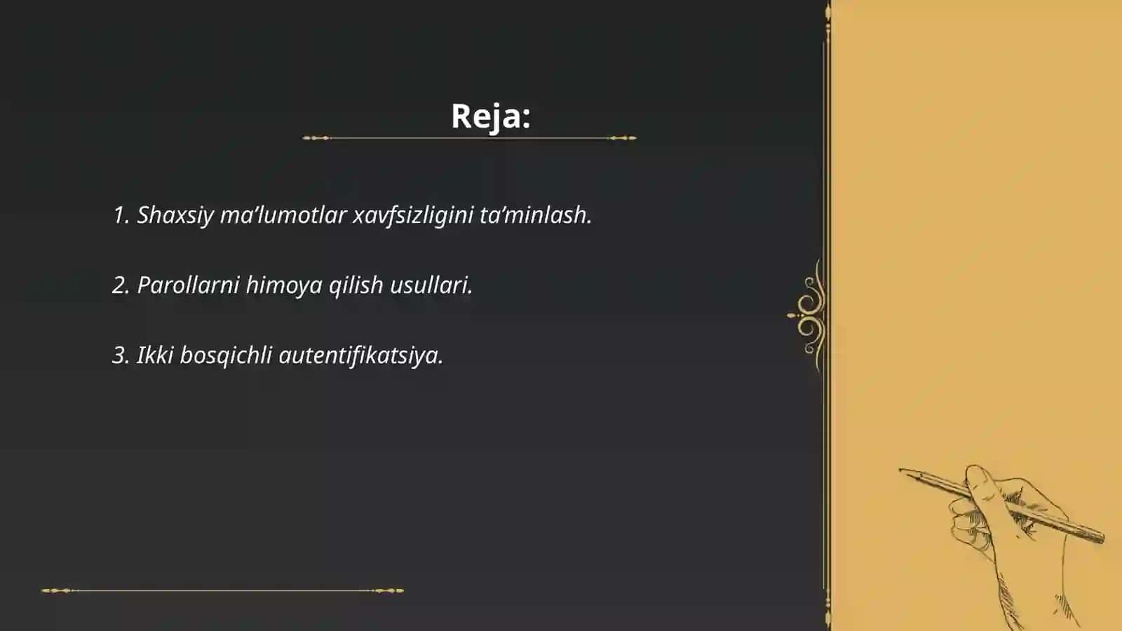 Shaxsiy ma’lumotlarni himoya qilish usullari 2