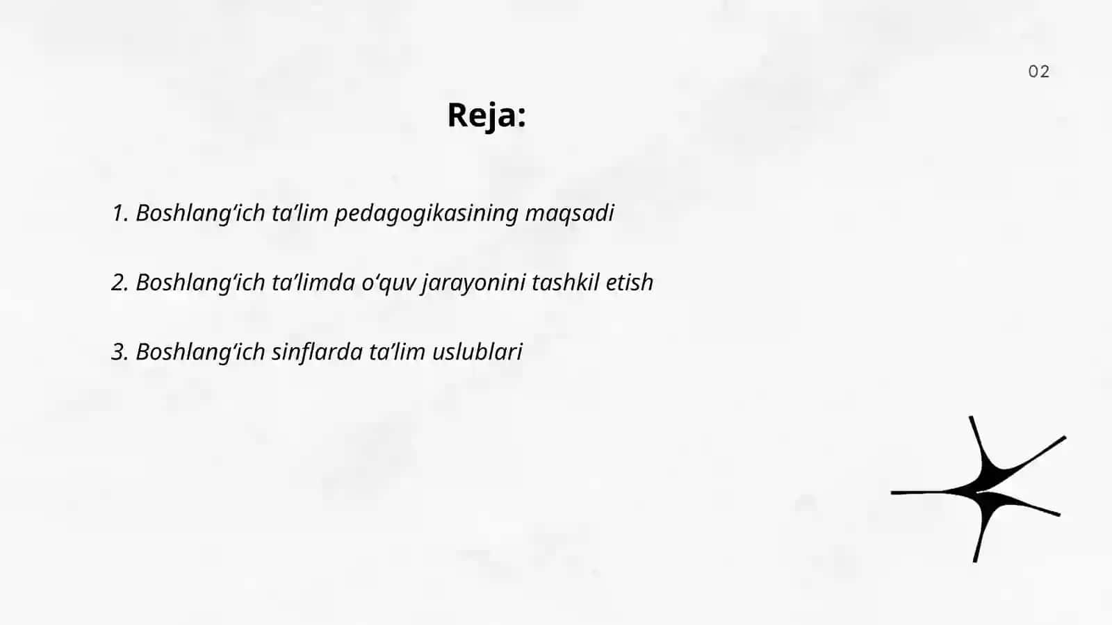 Boshlangʻich taʼlim pedagogikasi fanining predmeti maqsadi va vazifalari 2
